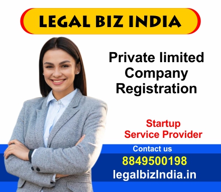 Private limited company registration legal biz india